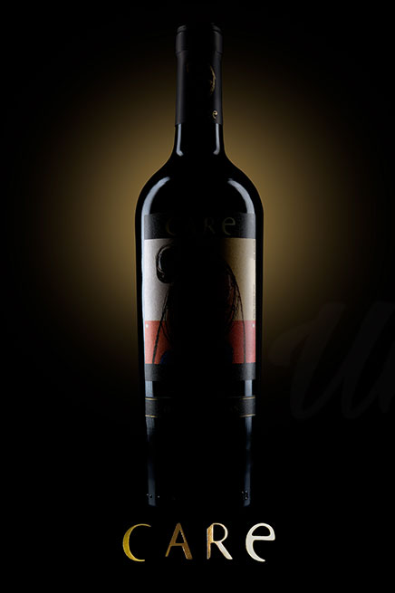Vino Care Crianza - Fotografía Publicitaria y Comercial
