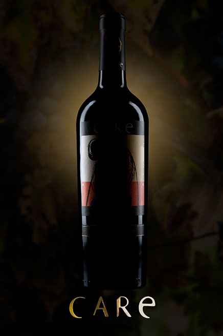 Vino Care Crianza - Fotografía Publicitaria y Comercial