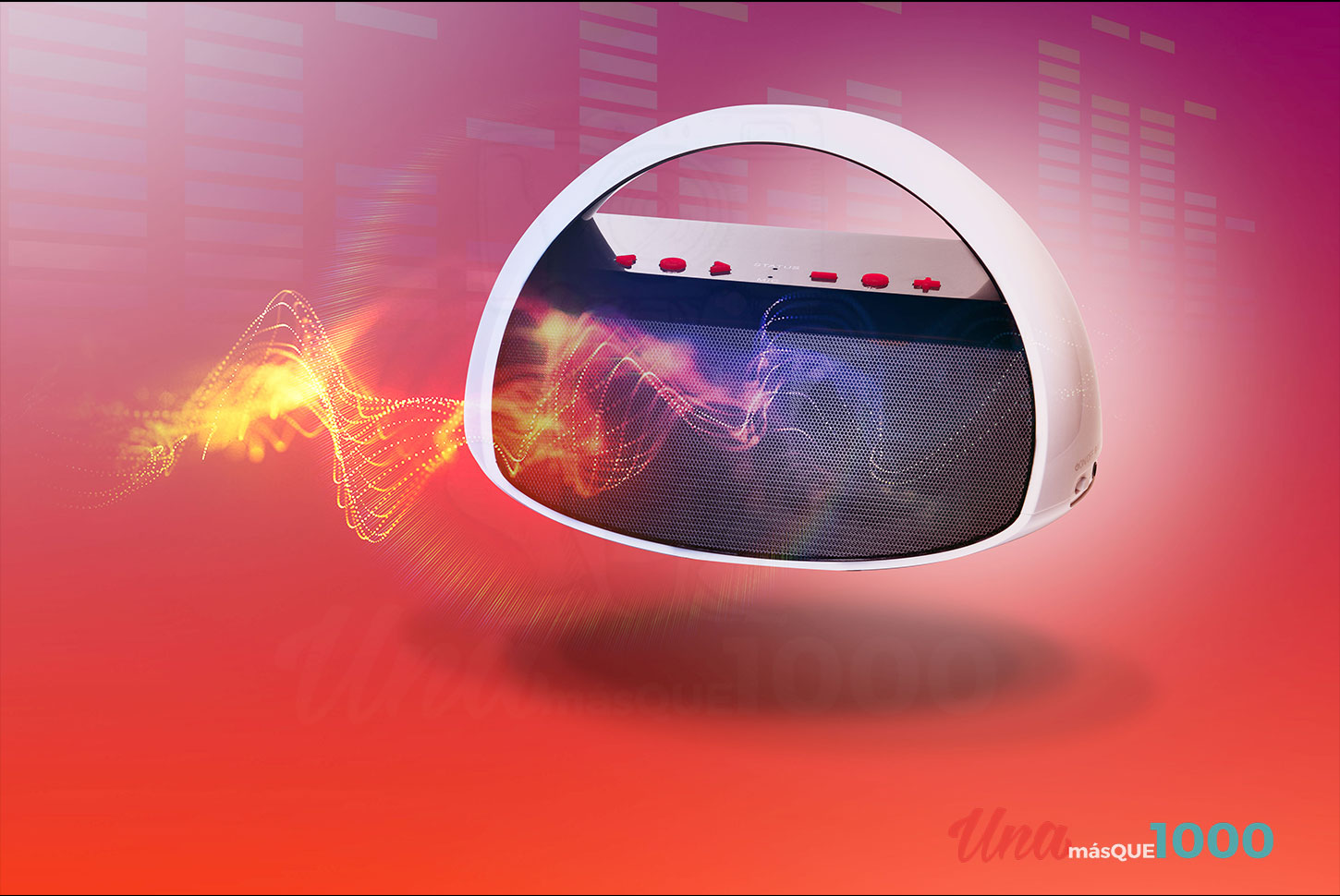 Altavoces Bluetooth - UNAmasque1000 - Fotografia de producto