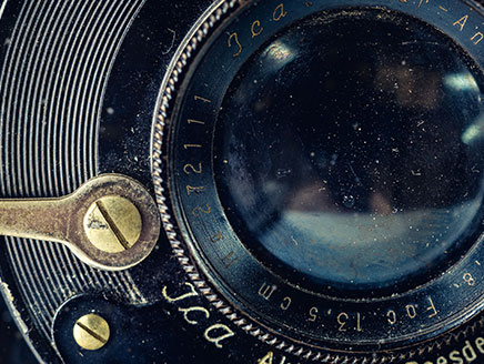 Cámara Vintage Ika Volta 125 de 1914 - Fotografía de Producto