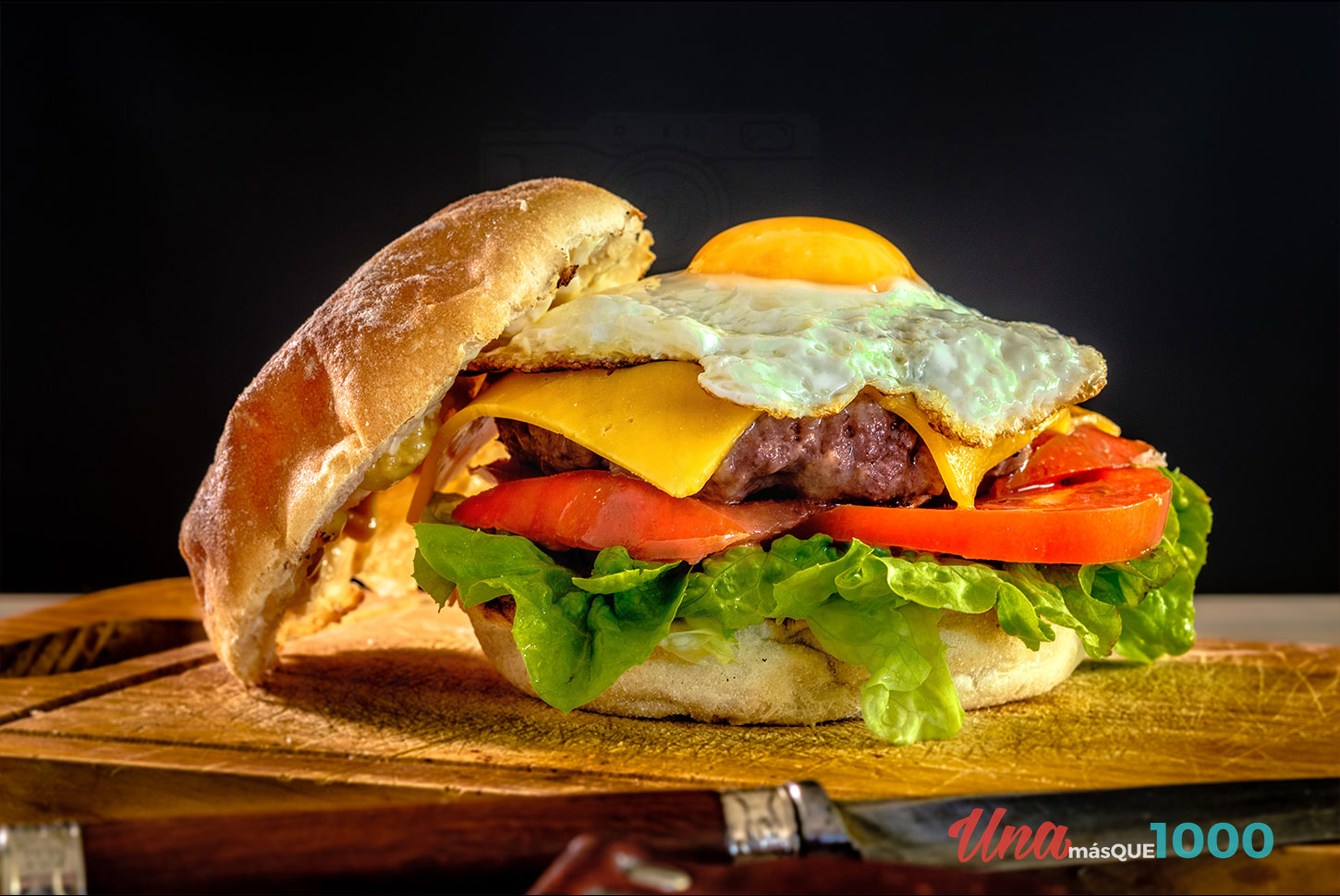 Hmburguesa - UNAmasque1000 Fotografía Gastronómica