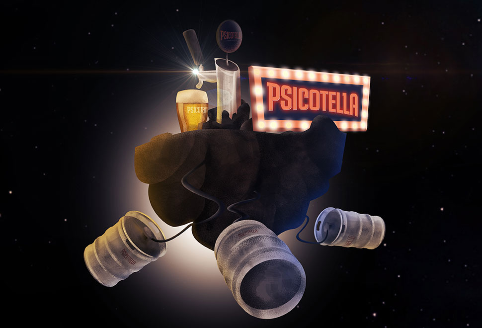 Cerveza Artesanal Psicotella - UNAmasque1000